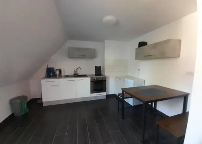 Schöne Vollausgestattete Monteurs- Gästewohnung In Der Gartenstadt Und Nähe Geiseltalsee Für 2 Personen 2210 Apartment *